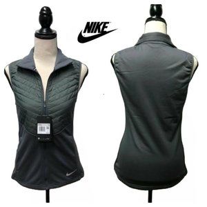 NWT $90 NIKE Women XS THERMORE Essential Filled Running Vest Jacket WARM LAYER
